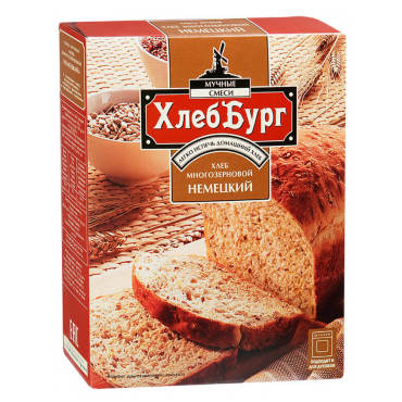Смесь мучная Хлеббург 450г хлеб дарницкий